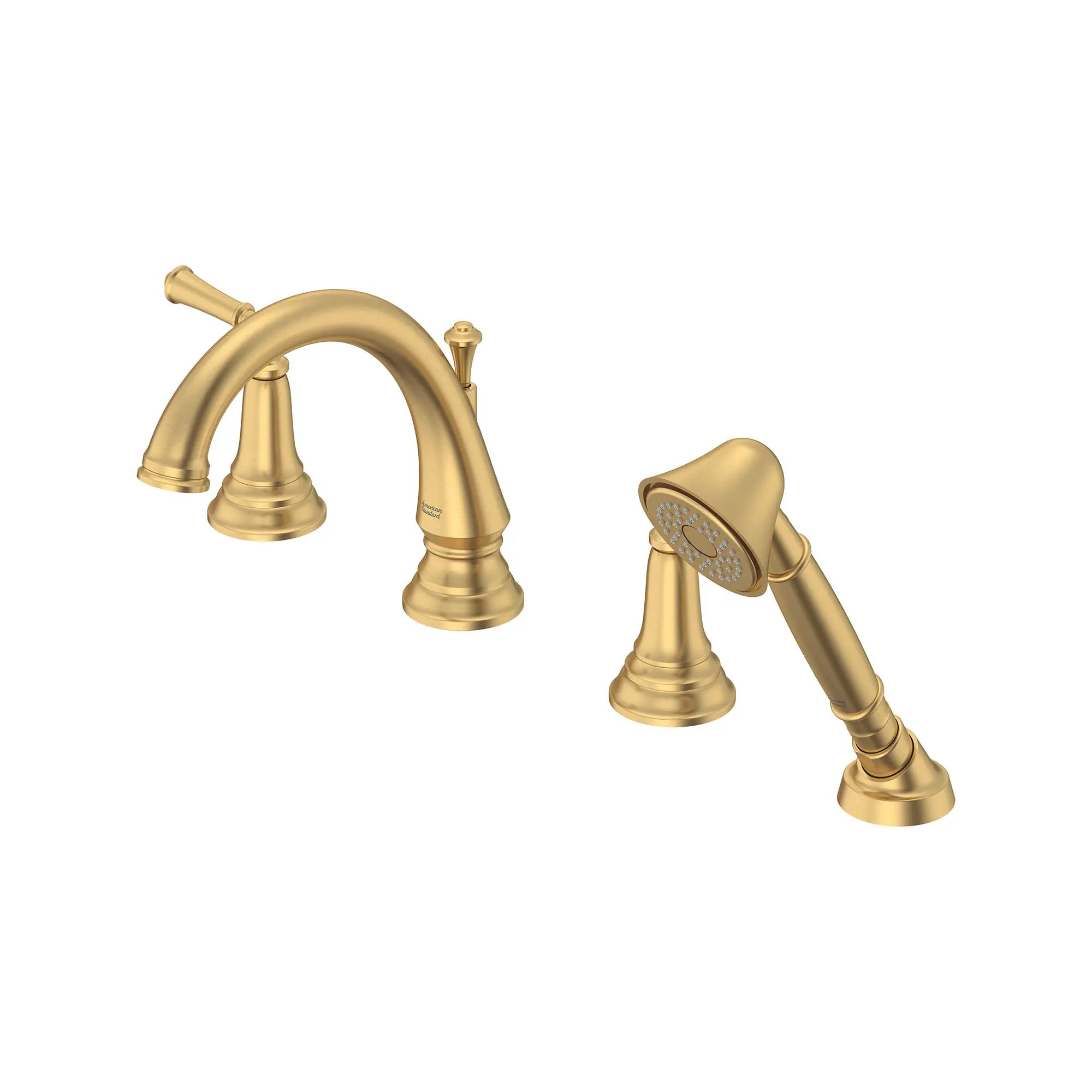 Delancey® Bathtub Faucet With  Lever Handles and Personal Shower for Flash® Rough-In Valve — thumbnail 2
